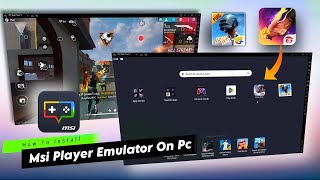 How To Download amp Install MSi App Player Emulator On Pc  Best Android Emulator For PCLaptop [upl. by Glassco]