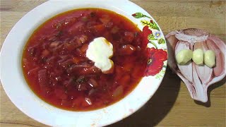 ПОПРОБУЙТЕ ЭТО ВКУСНО  БОРЩ С КВАШЕНОЙ КАПУСТОЙ [upl. by Stilu]