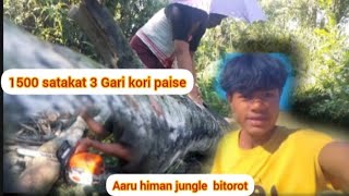 hitina jungle Handèmè kiya kèrrahèminivlog pegu ko vlog [upl. by Rabaj]