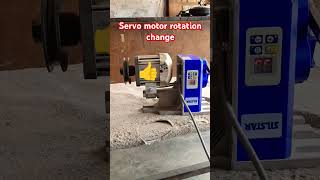 Servo motor rotation change kese kare servomotorviralvideo mrgreattechnical electrical machine [upl. by Gazo857]