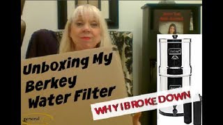 Unboxing My Berkey Water Filter System  Best Gravity Water Purifier [upl. by Hgielsel]