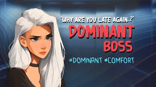 ASMR  Stuck in the Elevator ALONE with your Dominant Boss DominantComfort F4A [upl. by Nnaik]