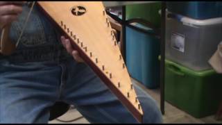 Bowed Psaltery First Lesson Part 1 [upl. by Orferd549]