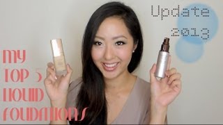 REVIEW My Top 5 Liquid Foundations  Matte Summer Foundation RoutineTutorial [upl. by Tullius884]