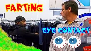 FARTING with EYE CONTACT 👀💩 Funny Wet Fart Prank 🤣 [upl. by Alastair]