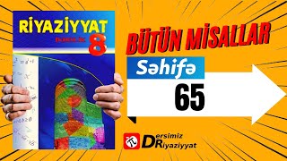 Riyaziyyat 8 ci sinif seh 65 Viyet Teoremi  dersimiz riyaziyyat [upl. by Anaibaf]