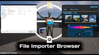 File Importer Browser Plugin Usage [upl. by Enois]