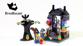 Lego 40122 Trick or Treat  Lego Speed Build [upl. by Nywles]