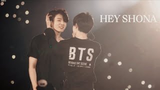 JikookKookmin  Hey Shona FMV [upl. by Eddana578]