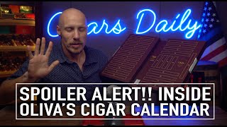 Spoiler Alert Inside Olivas Cigar Calendar [upl. by Notnert]