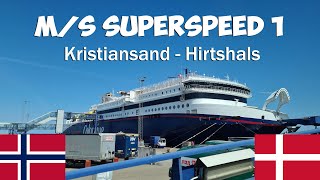 Daytrip with MS SuperSpeed 1 to Denmark June 2023  Color Line [upl. by Yntruoc]