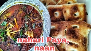 Hyderabadi Old Authentic Recipe Nahari ll zuban Paya nahari full recipe [upl. by Dnana]