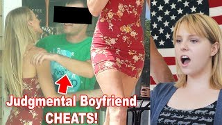 Judgmental Boyfriend Shames Girlfriend then Cheats  To Catch a Cheater [upl. by Analah]