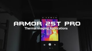 Ulefone Armor 25T Pro 5G  New Stylish Powerful Rugged Smartphone 2024 Official Thermal Camera Test [upl. by Gabriellia]