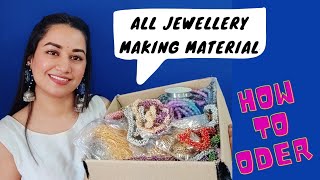 Jewellery making Raw material  Available In Small Quantity  Jewellery material 76240 98580 [upl. by Barstow]