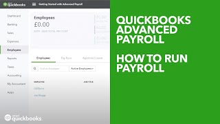 Getting Started with QuickBooks Advanced Payroll  QuickBooks Online [upl. by Ugo]