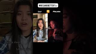 River  Bishop Briggs 🔥 best covers tiktok cover voice best singer river [upl. by Queridas123]