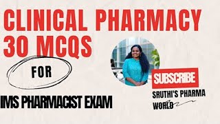 Dont Take the Clinical Pharmacy Exam Without These MCQs pharmacistpsccoaching [upl. by Benyamin523]