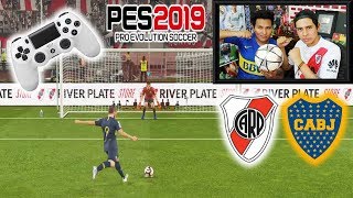 Duelo ÉPICO Penaltis con doble CASTIGO 😱 PES 2019  River Plate vs Boca Juniors [upl. by Drahsar782]