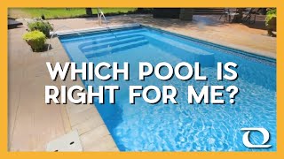 Which pool is right for me Fiberglass v Gunite v Vinyl Liner  Thursday Pools [upl. by Lampert59]