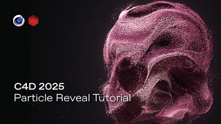 Cinema 4D 2025  Particles Reveal Tutorial [upl. by Norvin521]