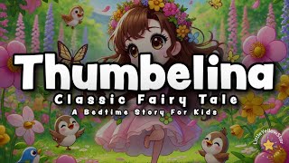 Classic Bedtime Stories With Moral For Kids Thumbelina  Modern and Classic Fairy Tales For Kids [upl. by Dewar]