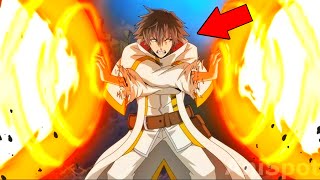 Boy Reincarnated Another World As A Vilin God Hide His Power of death Anime Explained Hindi [upl. by Noitsuj242]