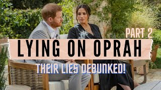 7 More Lies Meghan Markle and Prince Harry Said On Oprah [upl. by Male]