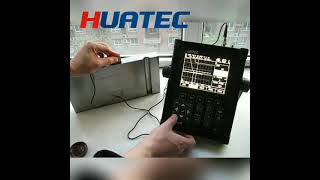 HUATEC FD201B Ultrasonic flaw detector make DAC curve [upl. by Keel598]