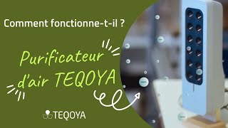 Comment fonctionne un purificateur dair TEQOYA [upl. by Cindy251]