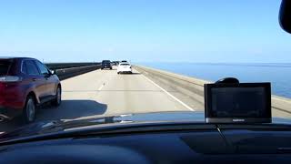 Crossing the Lake Pontchartrain Causeway [upl. by Ylrebma51]