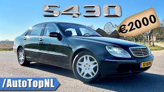 1999 Mercedes S430 LWB W220  250 KMH Review on AUTOBAHN by AutoTopNL [upl. by O'Grady]