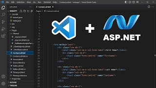 Build ASPNET Core Web Application using Visual Studio Code and NET 8  Install C Extensions [upl. by Yznil]