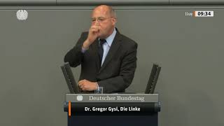 Gregor Gysi DIE LINKE Wir müssen die Attraktivität der Demokratie beweisen [upl. by Atteynad977]