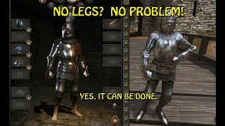 Mount amp Blade II Expanded Bannerlord Armoury  No Legs No Problem [upl. by Attiuqihc466]