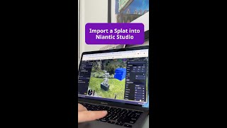 Import Gaussian Splats into Niantic Studio [upl. by Ahsinahs373]