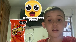 Especial de los 22 subscriptores¿cuantos Cheetos torciditos tendrá una bolsa [upl. by Ahsienel]