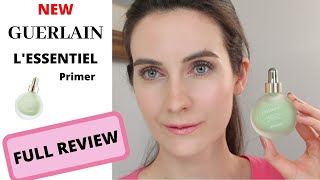 NEW GUERLAIN L’Essentiel Primer  Full Review  Ingredients  Demo Angela van Rose [upl. by Anna-Diana]