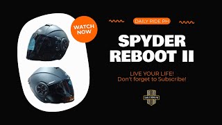 Spyder reboot 2 helmet review [upl. by Neelram856]