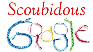 Scoubidous  French thread knotting craft Google Doodle honours for how to make longest scoubidou [upl. by Tootsie]