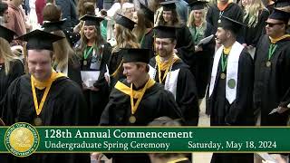 FSU Spring Undergraduate Commencement 5182024 [upl. by Ynos]