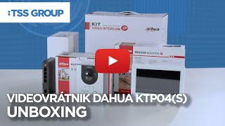 Instalační sada IP videovrátníku Dahua KTP04S  Unboxing [upl. by Eluj456]