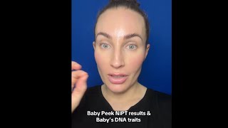 NIPT RESULTS amp BABY’S DNA TRAITS  BABY PEEK  UNITY SCREEN [upl. by Kissie318]