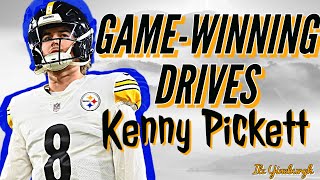 All 4 GAMEWINNING DRIVES BY KENNY PICKETT [upl. by Nestor]