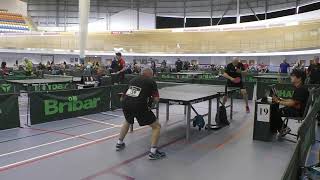 Phil Cox v David Ashwell  TTD Vets v Crawley  2024 VBL Div 32 Round 1 at Derby Arena [upl. by Anirok]