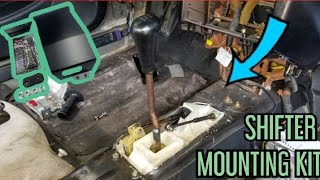 How to installed a Shifter Mounting Plate Kit on DCEGEKEF with K Swap RSX shifter [upl. by Sellma]