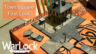 WizKids  WarLock Tiles Town Square [upl. by Remy]