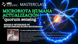 Quorum Sensing modelo integrado de intercomunicación Microbiana Dr Uriel Barraza Muñoz [upl. by Arehahs]