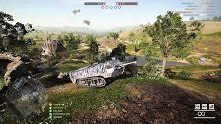 Battlefield 1  Conquest Assault Tank Gameplay  4K No Commentary 223 [upl. by Apoor]