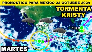 🔴 URGENTE 🔴 TORMENTA TROPICAL KRISTY SE MUEVE MUY CERCA DE MÉXICO [upl. by Dayir882]